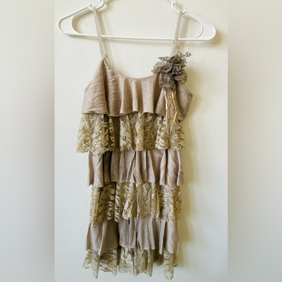 Kessley super cute layered look Blouse M/L - Picture 2 of 3